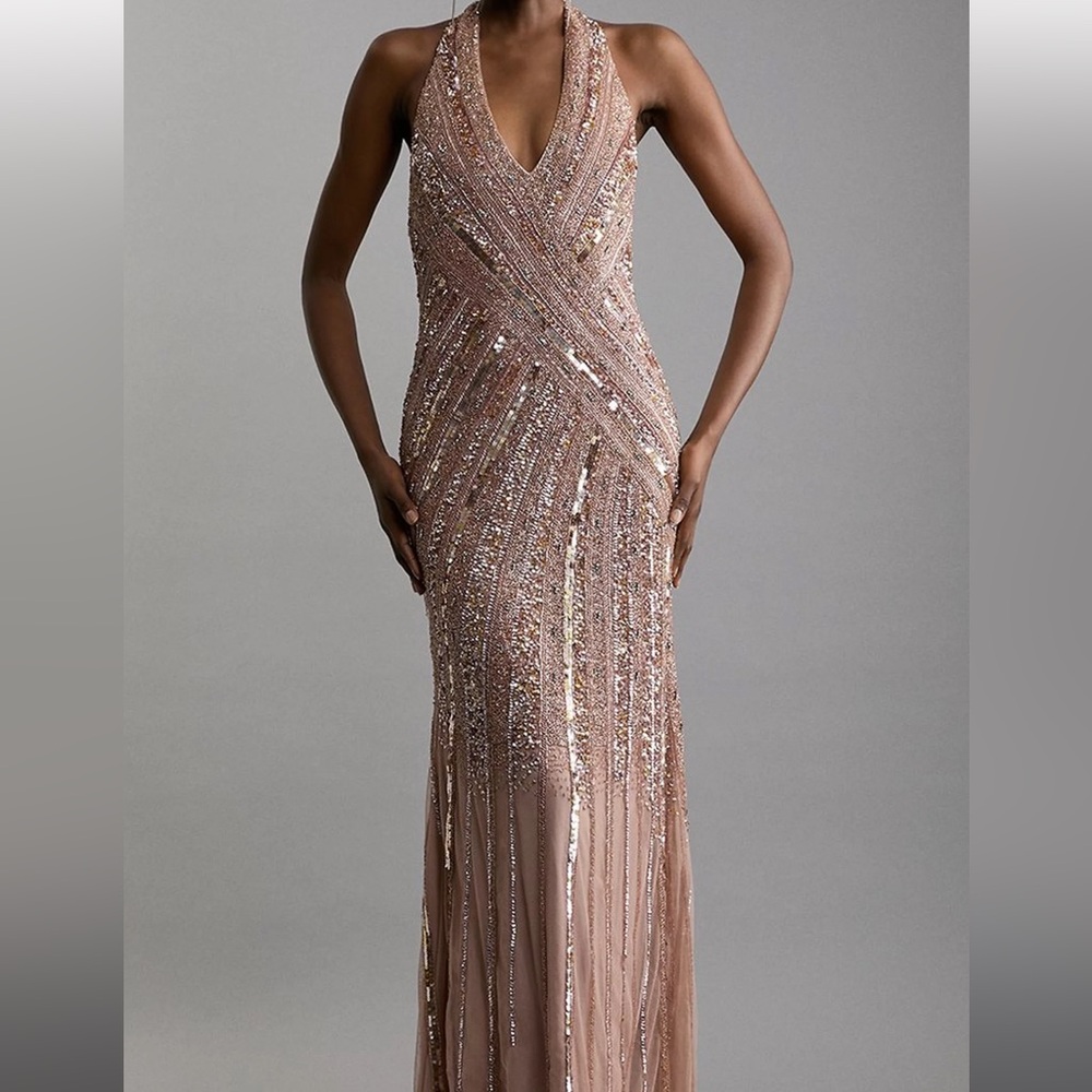 Karen Millen Sequin Gown